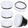 4 Pcs Light Diffuser, 7 Inch/18cm Diffuser Lamp Sock, Shade Sock Lampshade Reflector Lamp Softens The Lights Output for Studio Strobe Reflectors and Video Shooting view 1