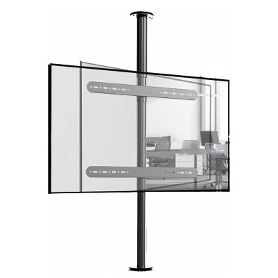 GZHENMZ 360 Rotating TV Wall Mount Adjustable Ceiling Support for 32 75 Inch LED Screens Partition Rack with Swivel Base TV Stand for Space Saving & Versatile Viewing.
