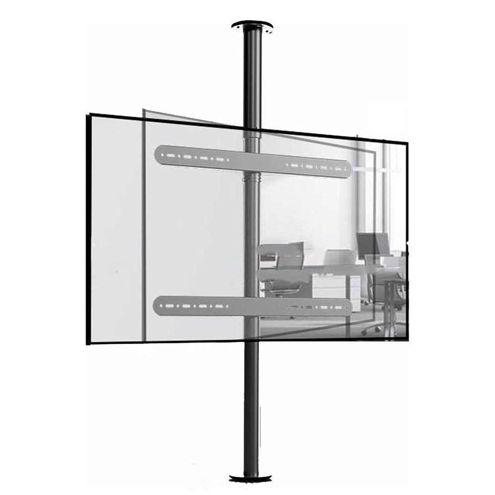 GZHENMZ 360 Rotating TV Wall Mount Adjustable Ceiling Support for 32 75 Inch LED Screens Partition Rack with Swivel Base TV Stand for Space Saving & Versatile Viewing.