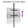 GZHENMZ 360 Rotating TV Wall Mount Adjustable Ceiling Support for 32 75 Inch LED Screens Partition Rack with Swivel Base TV Stand for Space Saving & Versatile Viewing. view 4