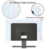 Baocicco Simple Heart Waterproof Screen TV Covers 65 Inch Baby Blue Lattice Pink Heart TVs Display Screen Cover Weatherproof Dust-Proof Television Cover Full Body Covers for TV Screen LED LCD view 3