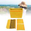 QANYEGN Camera Protective Bag, Camera Insert Bag Lens Cases, Nylon and Sponge Shockproof Camera Photo Bag for SLR Camera Lenses Flashes (L) view 4