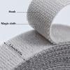 1/3/5M Cable Organizer Cable Ties Management Wire Winder Tape Earphone Cord Management Ties-White 1M view 3