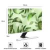 Baocicco Spring Leaves Waterproof Television Cover 40,41,42,43 Inch Aesthetic Trendy Green Botanical Weatherproof Screen TV Covers Anti-Static Dustproof Protective Cover forLED LCD OLED TVs view 2