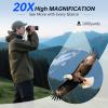 20x52 Binoculars for Adults High Powered - ERUIDI Bird Watching Binoculars with Long Range View for Cruise Ship Hunting Travel Stargazing Sports view 2