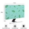 Baocicco Green Leaves Waterproof Television Covers 75 Inch Decorative Botanical TV Dust Covers Anti-Scratch Anti-Static Protective for LCD LED PC Desktop and Home Hanging TVFunky Plants view 2