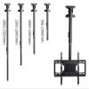GZHENMZ Adjustable Ceiling TV Mount Bracket Full Motion Swivel Tilt for 32 65 Inch TVs Metal Expansion Bolt in Tion Durable Support for Home Theater and Entertainment. view 3