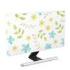 Baocicco Colorful Flowers Plants Waterproof Screen TV Cover 45,46,47,48 Inch Spring Floral Full Body Cover for TVs Screen for LCD LED PC Desktop and Home Hanging TV Anti-Static Protective view 1