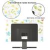 Baocicco Colorful Flowers Plants Waterproof Screen TV Cover 45,46,47,48 Inch Spring Floral Full Body Cover for TVs Screen for LCD LED PC Desktop and Home Hanging TV Anti-Static Protective view 3