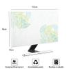 Baocicco Artistical Leaf Waterproof 65 Inch TV Dust Cover Anti-Static Dustproof Screen TV Covers with Trendy Botanical Weatherproof Television Cover for LED LCD OLED 65 Inch TVs view 2
