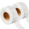 2 Rolls Clear Barcode Label Protector Strips, Waterproof Self-Adhesive Tape for Library Books, 1200 Labels Per Roll view 1