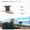 IFOOTAGE Monopod Cobra 3 Strike A150S+K5S, 59" Monopod for Camera Aluminum Travel Monopod with Feet, 1/4'' & 3/8'' Quick Release Compatible with Sony Canon Nikon DSLR Camera, Payload 11Lb view 4