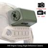 1080P HD Video Helmet CameraWith IR Night Vision LightVideo & Photo FunctionHelmet Outdoor Sport Nylon CameraWith Hook Loop Magic Sticker & 8GB TF Card & PC/Mobile Data Cable AccessoriesGreen view 2