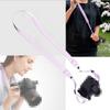ThtRht Tablet Shoulder Strap Replacement Purple Hands-Free Camera Neck Strap Adjustable Camera Straps for iPad Case Shockproof Protective Cover Carrying AAC DSLR SLR Women Photographer Violet Color view 2