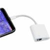 4XEM 2-in-1 8-pin Lightning to RJ-45 Ethernet and USB-C Adapter - MFi Certified view 2