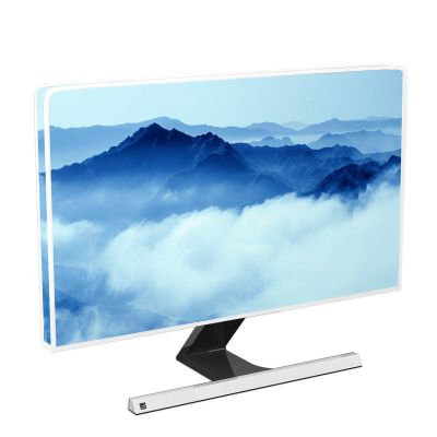 Baocicco Mountain Clouds Waterproof Screen TV Cover 37,38,39 Inch Sea of Clouds Nature Foggy Landscape Anti-Static Dustproof Protective Television Cover for Desktop TVs Hanging TV Protector