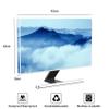 Baocicco Mountain Clouds Waterproof Screen TV Cover 37,38,39 Inch Sea of Clouds Nature Foggy Landscape Anti-Static Dustproof Protective Television Cover for Desktop TVs Hanging TV Protector view 2