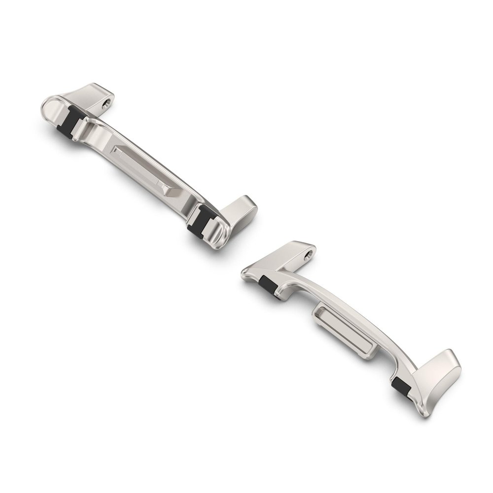 20mm Band Connectors Compatible for Samsung Galaxy Watch 8/8 Classic 2025 Strap Adapter Stainless Steel Connection for Galaxy Watch 8 Band Adapters, Anti - Slip (Titanium)