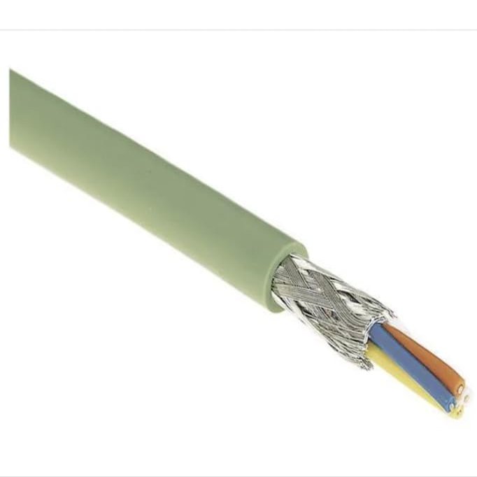 09456000142, Ethernet Cables/Networking Cables 50M PROFINET CBL 4W CAT 5 Green