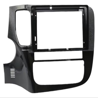 9 Inch 10 Inch Car Frame Fascia Adapter Android Radio Dash Fitting Panel Kit Compatible for Mitsubishi Outlander 2014-2021(2020 LHD, 9 Inch)(10 Inch)
