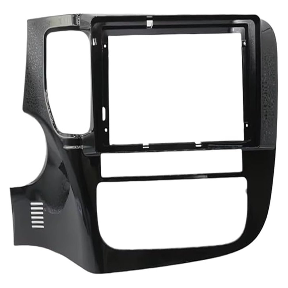 9 Inch 10 Inch Car Frame Fascia Adapter Android Radio Dash Fitting Panel Kit Compatible for Mitsubishi Outlander 2014-2021(2020 LHD, 9 Inch)(10 Inch)