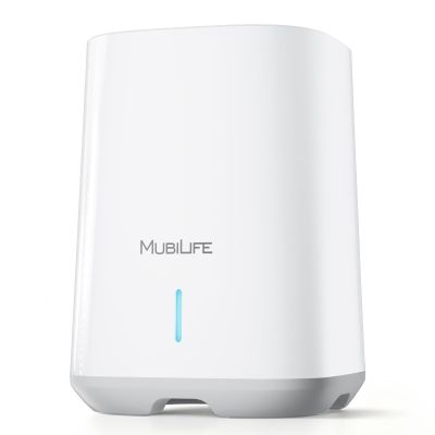 MUBILLIFE M4B Security System (TF Card Not Included), Supports 128GB Local Storage, Compatible with M802 Cameras, Encrypted Footage Storage, Built-in Local AI, Dual-Band 2.4/5GHz WiFi Support