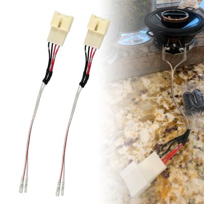 Sporacingrts 72-5602 Speaker Wiring Harness Adapter Replacement Door Speaker Connector Compatible with Ford F150 Escape Explorer Mustang Ranger Mazda 2 3 6 CX-3 CX-5