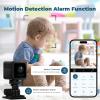 Mini 2025 4K Camera WiFi Wireless Small Portable HD Nanny Cam with Motion Detection,Cloud & SD Storage,Night Vision,Wide Angle,Can No Need WiFi Cams Micro Security Cameras for Home Baby Indoor Outdoor view 4