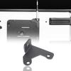Aeloifft Spare Tire CB Radio Antenna Mount Bracket for Jeep,Antenna Mounting Holder Compatible with 2007-2018 Jeep Wrangler Unlimited Rubicon Sahara JK 2/4 Door view 2