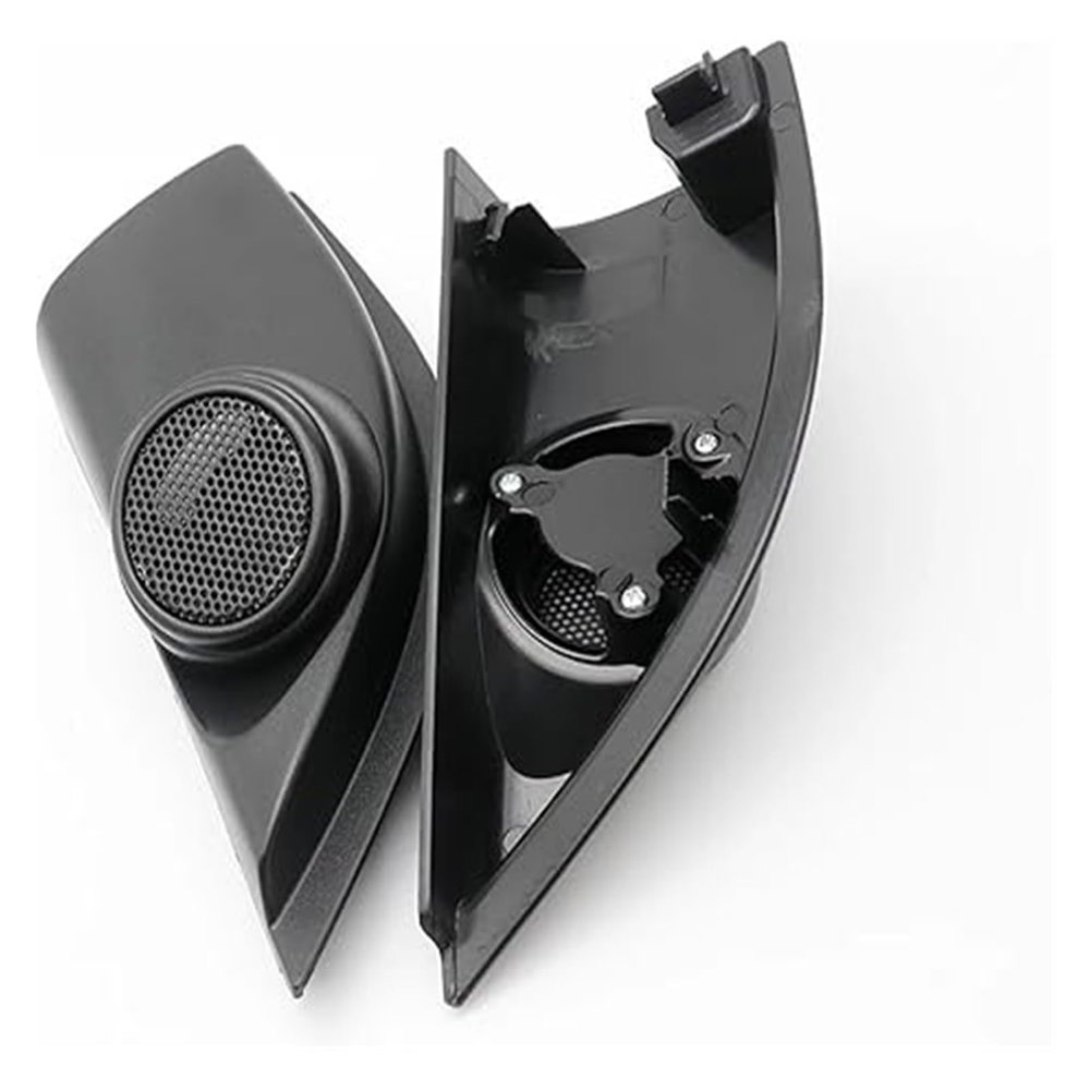 2PCS Compatible for City 2014-2019 Car Tweeter Refitting Audio Door Angle Gum Speaker Cover Boxes Mounts Interior