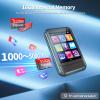 QNGEE Bluetooth MP3 Player, Portable Music Player with FM Radio, Voice Recorder, Ebook Digital Audio Player with 16GB Internal Memory Support TF Card up to 512GB view 3