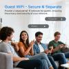 DBIT N300 2.4GHz WiFi Router with WISP Wireless Repeater Mode Internet Router for Smart Home - Guest Network, Internet Access Control, Speed Limit, WPA2, WLAN Schedule, WPS, IPTV, Easy Setup (T1 Pro) view 3