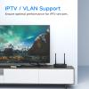 DBIT N300 2.4GHz WiFi Router with WISP Wireless Repeater Mode Internet Router for Smart Home - Guest Network, Internet Access Control, Speed Limit, WPA2, WLAN Schedule, WPS, IPTV, Easy Setup (T1 Pro) view 4