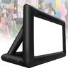 DPLXQPP Commercial Inflatable Movie Screen,Portable Projector Screen for Outdoor Advertising,Events,16:9 HD Rear/Front Projection,4-Minute Setup, Includes Storage Bag & Accessories (24ft) 16ft view 1