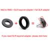 1PC Microscope Objective Lens RMS Thread to M42 X 0.75 Micro Macro Photography Interface Adapter Ring for Microscopio view 3