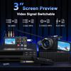 Portable VHS to Digital Converter with Remote, Video to Digital Recorder Standalone for Recording VHS Tapes, VCR, DVR, DVD, Hi8, DV Player, RCA, CVBS, TV Box, Camcorder, Gaming Consoles to USB SD Card view 3