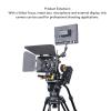YUEHISY DSLR Camera Cage Kit, Aluminum Alloy Camera Video Stabilizer Rig with Matte Box Follow Focus for A6300 Photography view 3