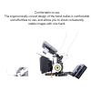 YUEHISY DSLR Camera Cage Kit, Aluminum Alloy Camera Video Stabilizer Rig with Matte Box Follow Focus for A6300 Photography view 4