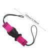 Aymzbd Scuba Diving Lanyard Accessory Heavy Duty Gifts Visible Underwater Diving Tool for Underwater Photography Cameras, Pink view 4