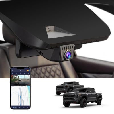FUVYMYT Front 4K Dash Cam for Toyota Tacoma 2024-2026 TRD SR SR5 Sport Pre-Runner Off Road Limited & Tacoma Hybrid, OEM Look, WiFi & APP, Loop Recording, G-Sensor, Plug&Play, 64GB
