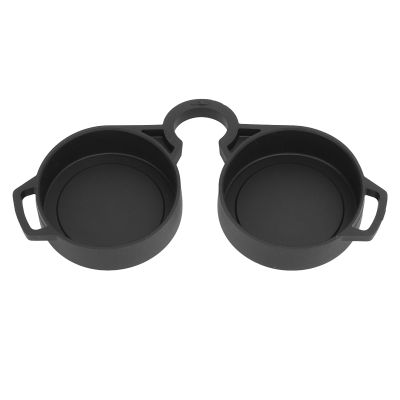 Zunate Binocular Eyepiece Rainguard Cover, Rubber Lens Dust Cap Eyecup Dustguard for 42-45mm Telescopes Outdoor Gear Travel Accessories