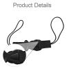 Aymzbd Scuba Diving Lanyard Accessory Heavy Duty Gifts Visible Underwater Diving Tool for Underwater Photography Cameras, Black view 3