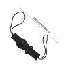 Aymzbd Scuba Diving Lanyard Accessory Heavy Duty Gifts Visible Underwater Diving Tool for Underwater Photography Cameras, Black view 4