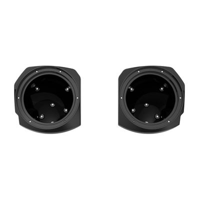 Advanblack 2024 Road Glide Lower Fairing Speaker Pods Color-Matched 8" Speaker Pods Fit for 2023.5-2025 Harley Touring FLTRX RG/SG FLHX (Midnight Firestorm)