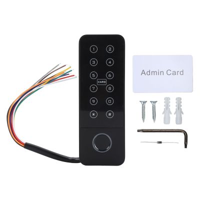AOWINHIT Smart Touch Keypad Lock Fingerprint Keyless Entry for Homes Offices Zinc Alloy, Fingerprint Entry Keypad Homes Offices