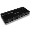 8K HDMI Splitter 1 in 4 out 4K 120Hz, HDMI Duplicator Adapter 1 to 4 Output Simultaneously for 4 Displays, Support Full HD 1080P 3D HDCP 1.4 for PS3/4, Blu-Ray DVD Player - Not for Extend(8K1in 4 out) view 1