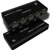 8K HDMI Splitter 1 in 4 out 4K 120Hz, HDMI Duplicator Adapter 1 to 4 Output Simultaneously for 4 Displays, Support Full HD 1080P 3D HDCP 1.4 for PS3/4, Blu-Ray DVD Player - Not for Extend(8K1in 4 out) view 2