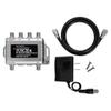 Antennas Direct ClearStream JUICE4 Distribution Amplifier, Output to 4 Televisions, CATV Systems, 4K 8K Ready  w/Power Supply, Coaxial Cable (Silver) view 1
