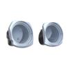 Advanblack 2024 Road Glide Lower Fairing Speaker Pods Color-Matched 8" Speaker Pods Fit for 2023.5-2025 Harley Touring FLTRX RG/SG FLHX (Atlas Silver Metallic) view 3