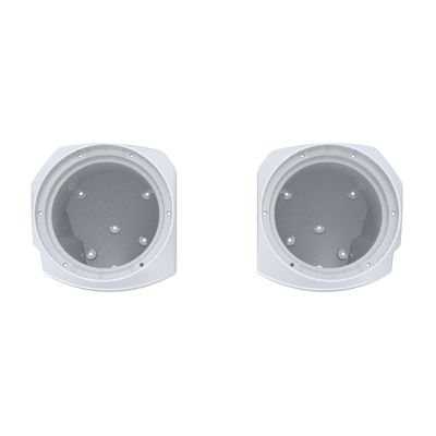 Advanblack 2024 Road Glide Lower Fairing Speaker Pods Color-Matched 8" Speaker Pods Fit for 2023.5-2025 Harley Touring FLTRX RG/SG FLHX (White Onyx Pearl)